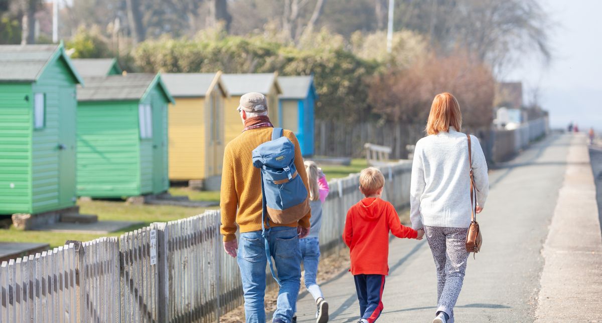 family friendly walks in the UK on the Isle of Wight